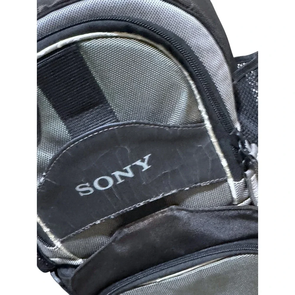 Sony LCSVA60 Camera Camcorder Backpack detachable shoulder bag carry case travel